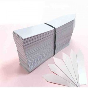 Etiquetas Clavar PVC 10x2.5 cm